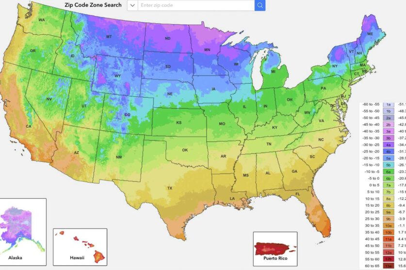 Need to Know – New Plant Hardiness Zone Map