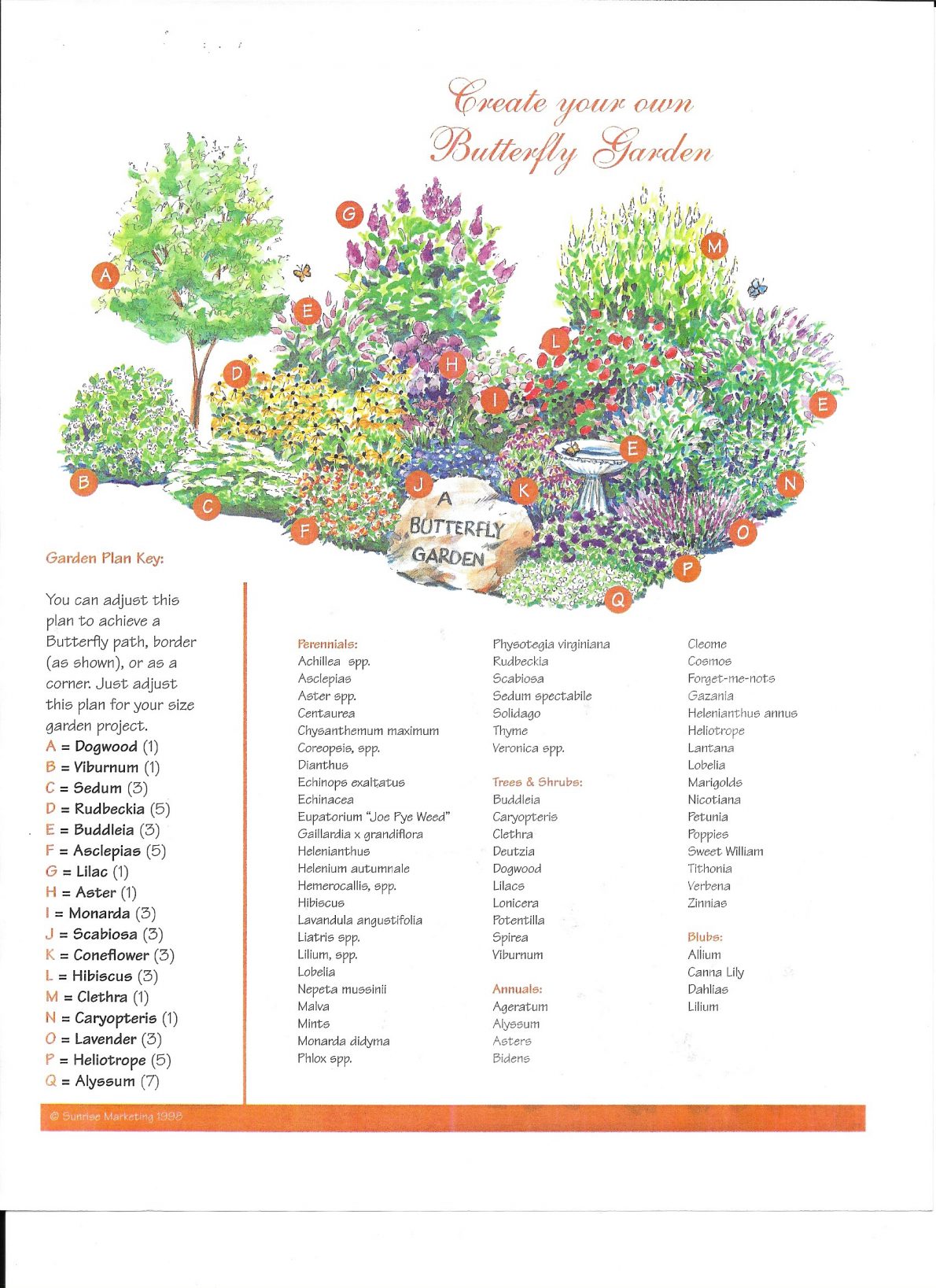 Create Your Own Butterfly Garden